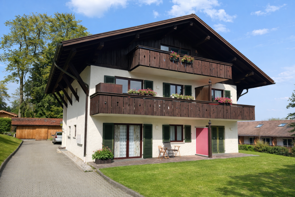 Bad Kohlgrub - Großer Hobbyraum mit Küche, Dusche und Keller in Bad Kohlgrub