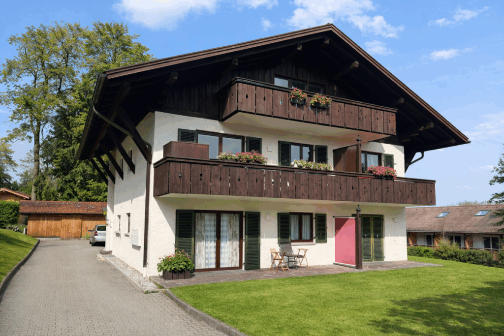 Bad Kohlgrub - Großer Hobbyraum mit Küche, Dusche und Keller in Bad Kohlgrub