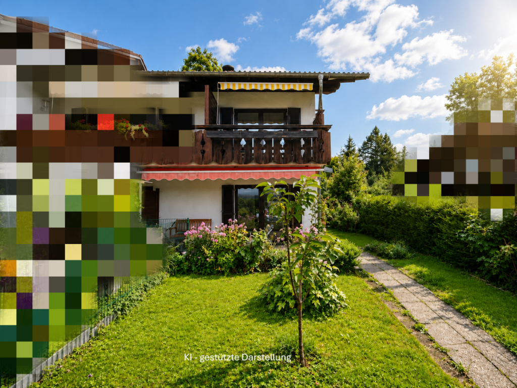 Murnau - Idyllische kleine Doppelhaushälfte mit Garten in Murnau
