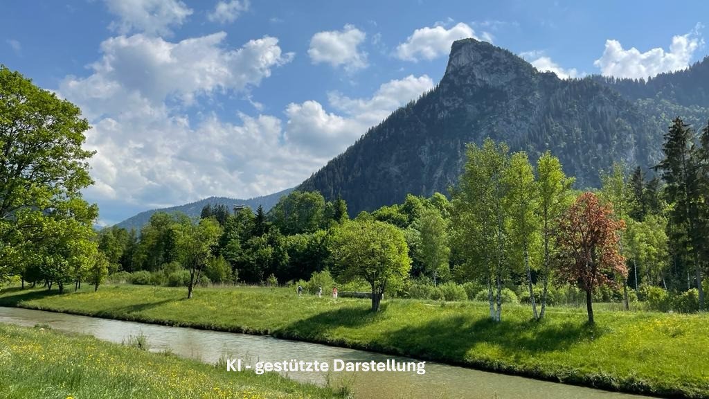 Oberammergau - Oberammergauer Traumhaus ..  Logenplatz mit Bergkulisse